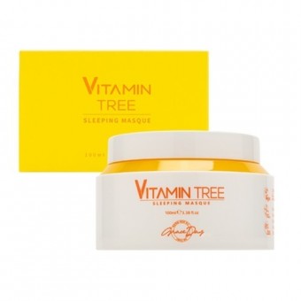 Grace Day Vitamin Tree Sleeping Masque - Омолаживающая успокаивающая ночная маска с витаминами